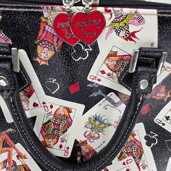 Sydney Love Y2K Casino Poker Bowling Bag Queen of Hearts Vegas Kitsch - Picture 2 of 9